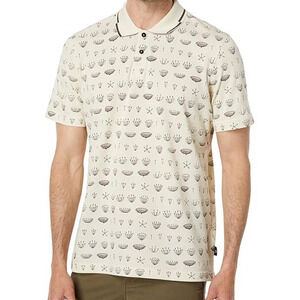 Ted Baker London NWT Colves Printed Polo Men's Size 6 (US XXL) Short Sleeve